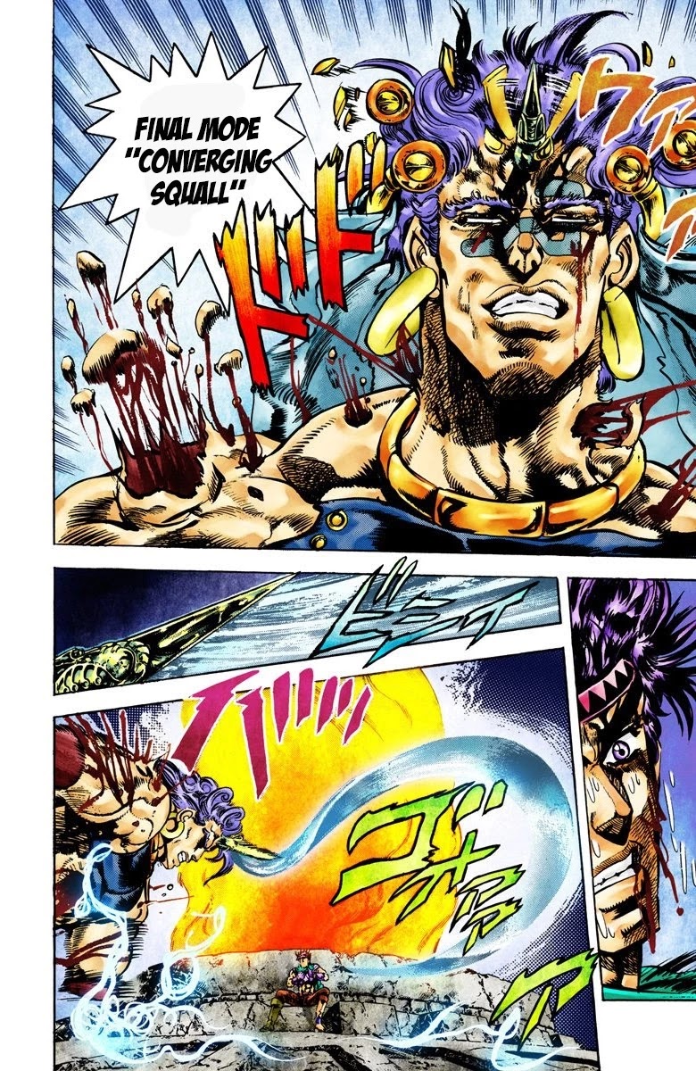 JoJo's Bizarre Adventure Part 2 - Battle Tendency (Official Colored) Chapter 59 page 9 - Chapter 59: The Final Mode of the Wind
