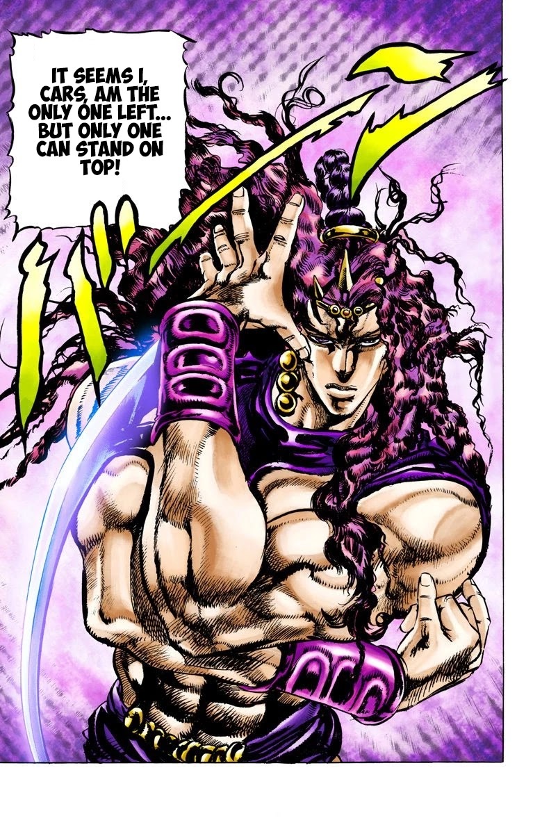 JoJo's Bizarre Adventure Part 2 - Battle Tendency (Official Colored) Chapter 60 page 18 - Chapter 60: The Warrior Returning to the Wind