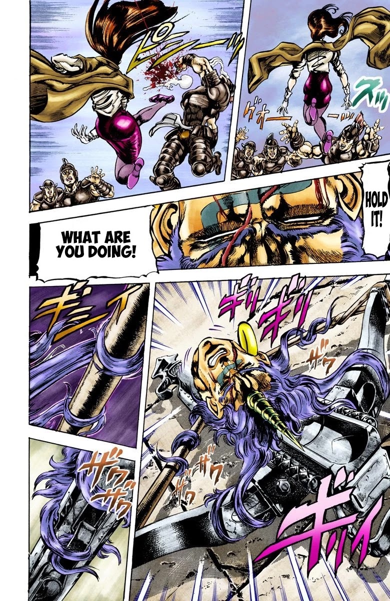 JoJo's Bizarre Adventure Part 2 - Battle Tendency (Official Colored) Chapter 60 page 9 - Chapter 60: The Warrior Returning to the Wind