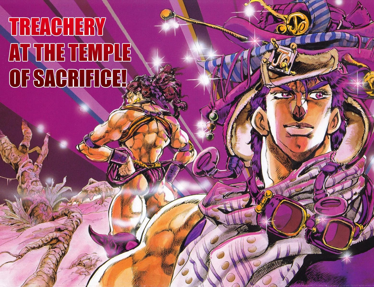 JoJo's Bizarre Adventure Part 2 - Battle Tendency (Official Colored) Chapter 61 page 3 - Chapter 61: Treachery at the Temple of Sacrifice