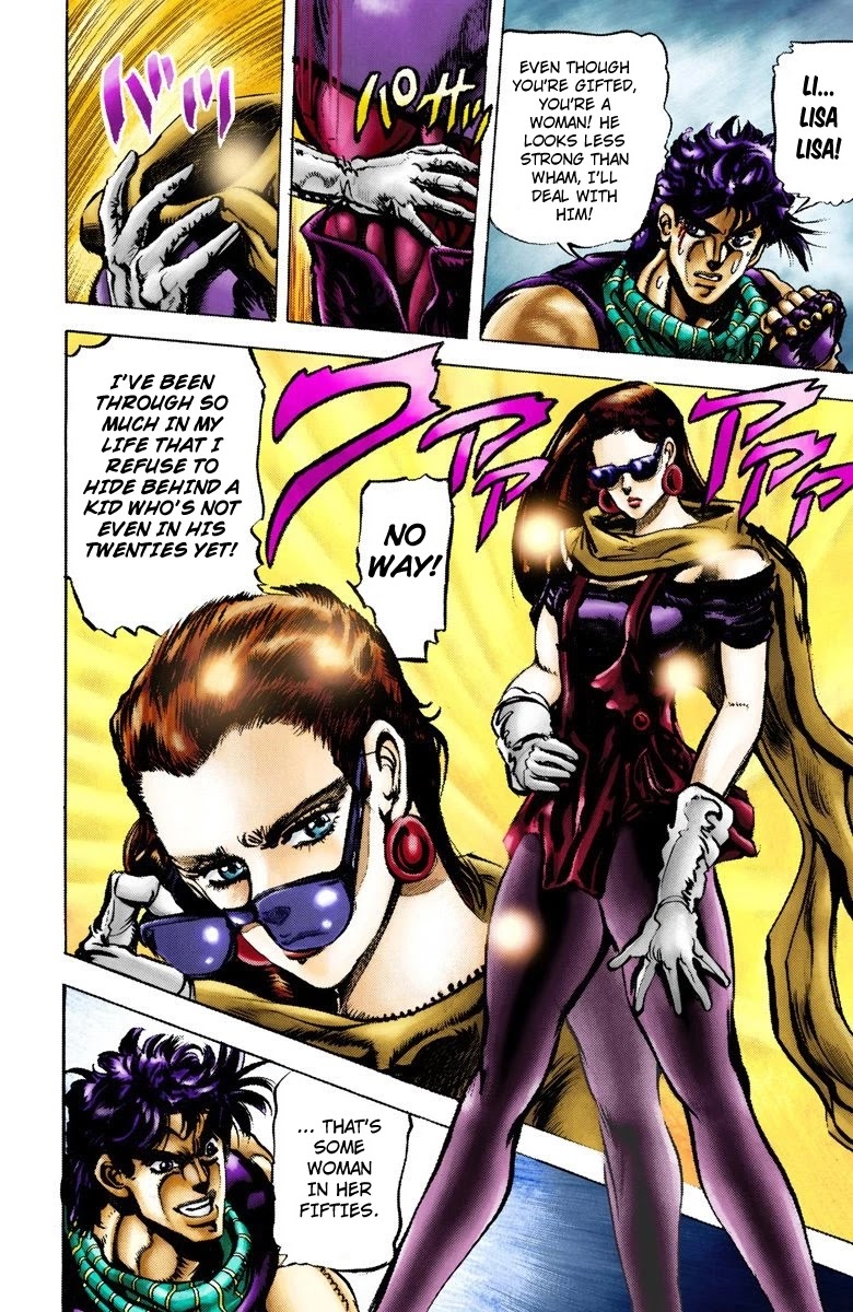 JoJo's Bizarre Adventure Part 2 - Battle Tendency (Official Colored) Chapter 61 page 9 - Chapter 61: Treachery at the Temple of Sacrifice