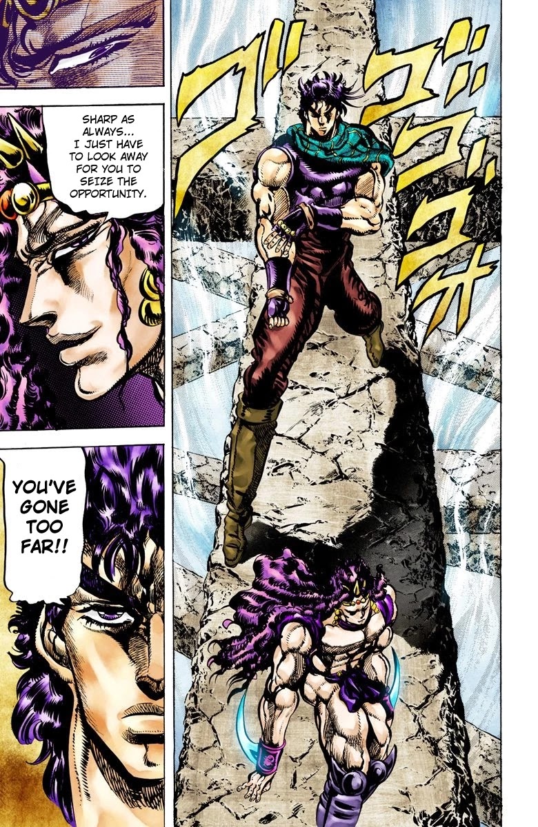 JoJo's Bizarre Adventure Part 2 - Battle Tendency (Official Colored) Chapter 62 page 9 - Chapter 62: The Link Between Lisa Lisa and JoJo