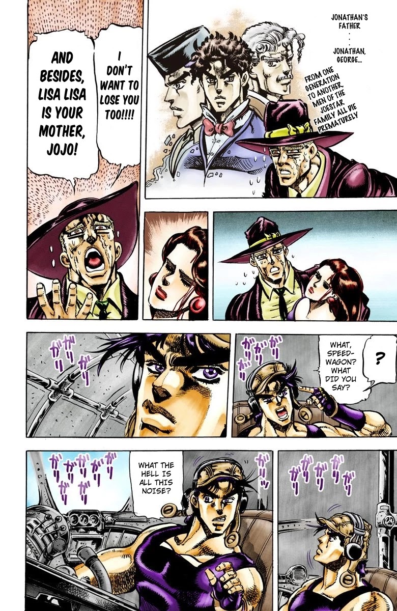 JoJo's Bizarre Adventure Part 2 - Battle Tendency (Official Colored) Chapter 66 page 10 - Chapter 66: JoJo's Final Bet