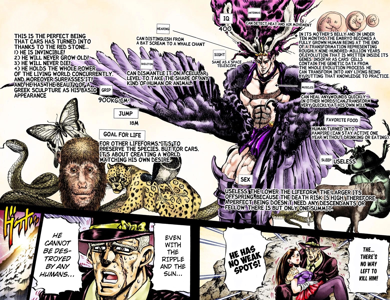 JoJo's Bizarre Adventure Part 2 - Battle Tendency (Official Colored) Chapter 66 page 2 - Chapter 66: JoJo's Final Bet