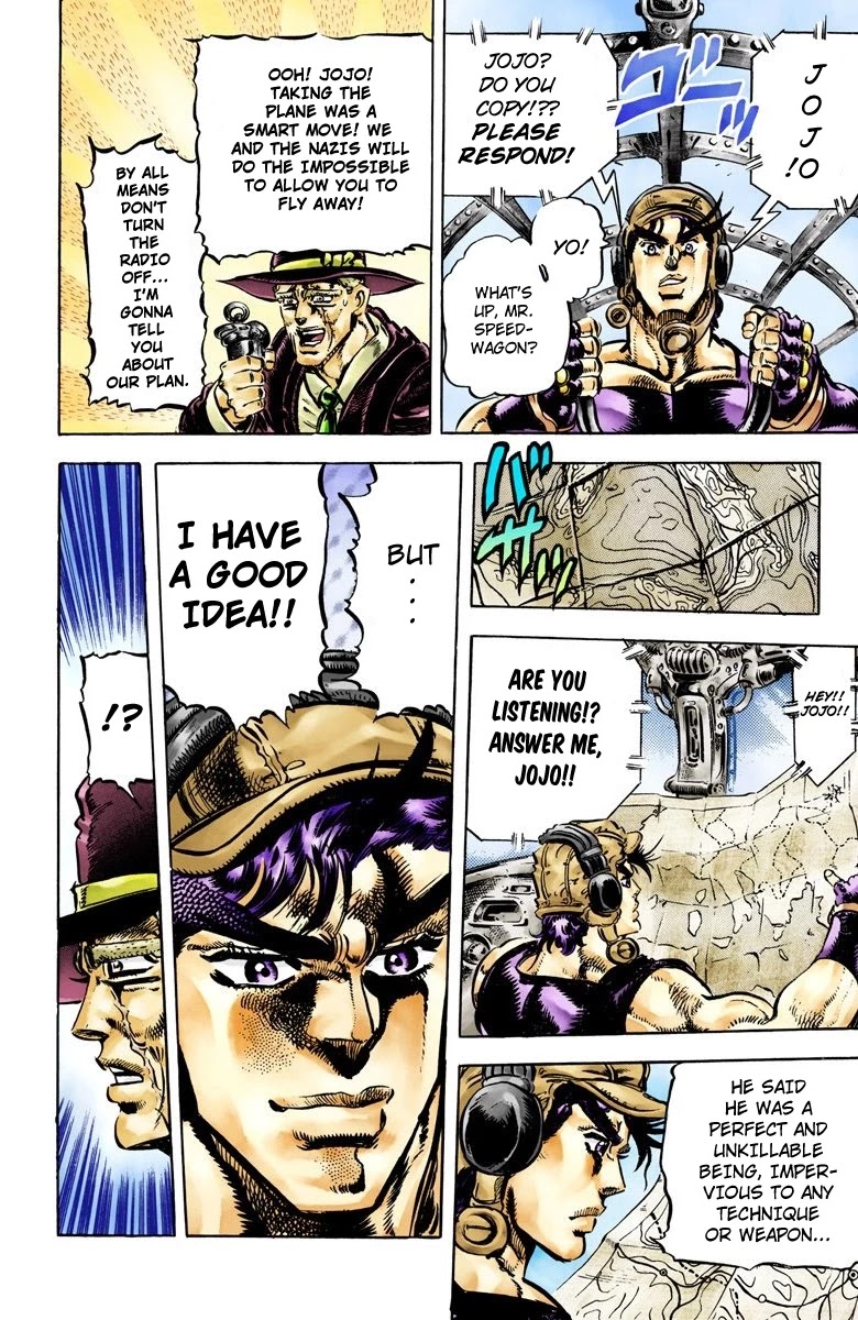 JoJo's Bizarre Adventure Part 2 - Battle Tendency (Official Colored) Chapter 66 page 8 - Chapter 66: JoJo's Final Bet