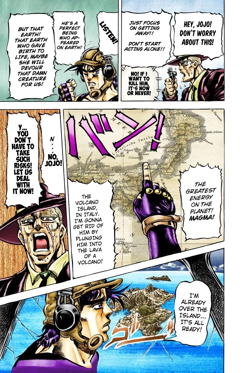 JoJo's Bizarre Adventure Part 2 - Battle Tendency (Official Colored) Chapter 66 page 9 - Chapter 66: JoJo's Final Bet