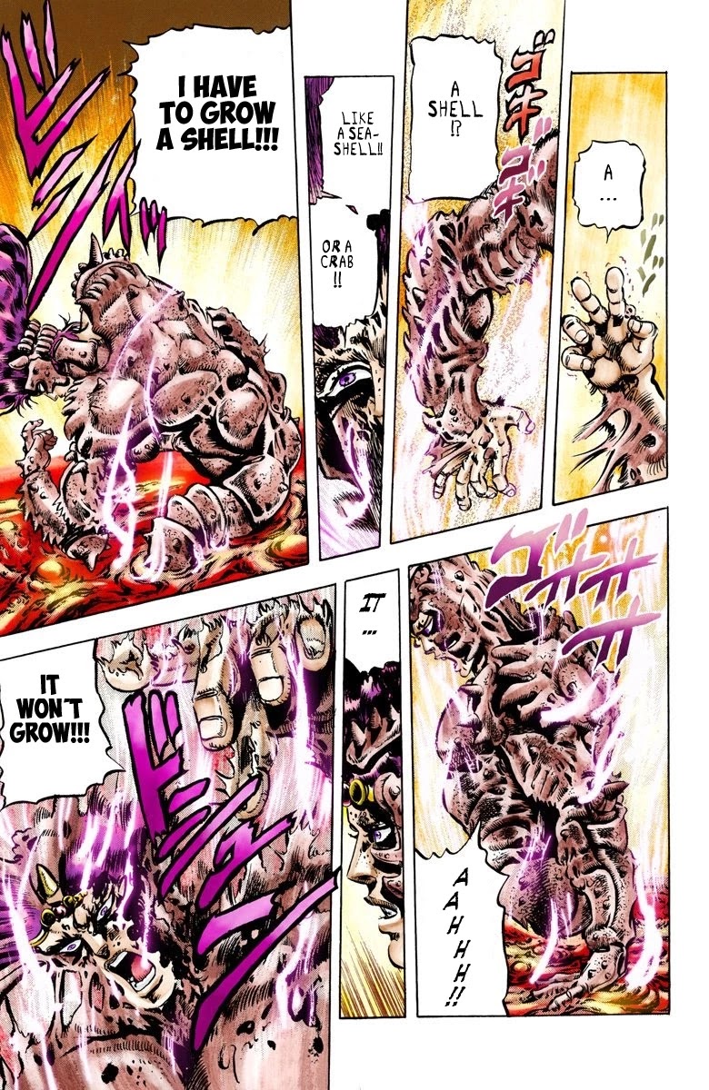 JoJo's Bizarre Adventure Part 2 - Battle Tendency (Official Colored) Chapter 67 page 9 - Chapter 67: The Man Who Became a God