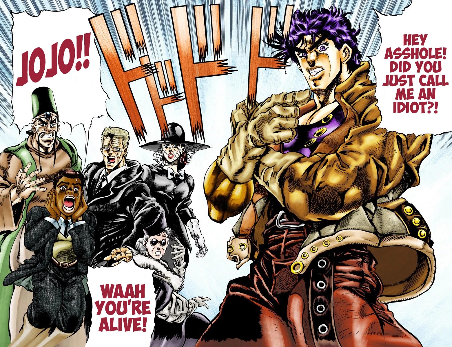 JoJo's Bizarre Adventure Part 2 - Battle Tendency (Official Colored) Chapter 69 page 10 - Chapter 69: The Comeback [END]