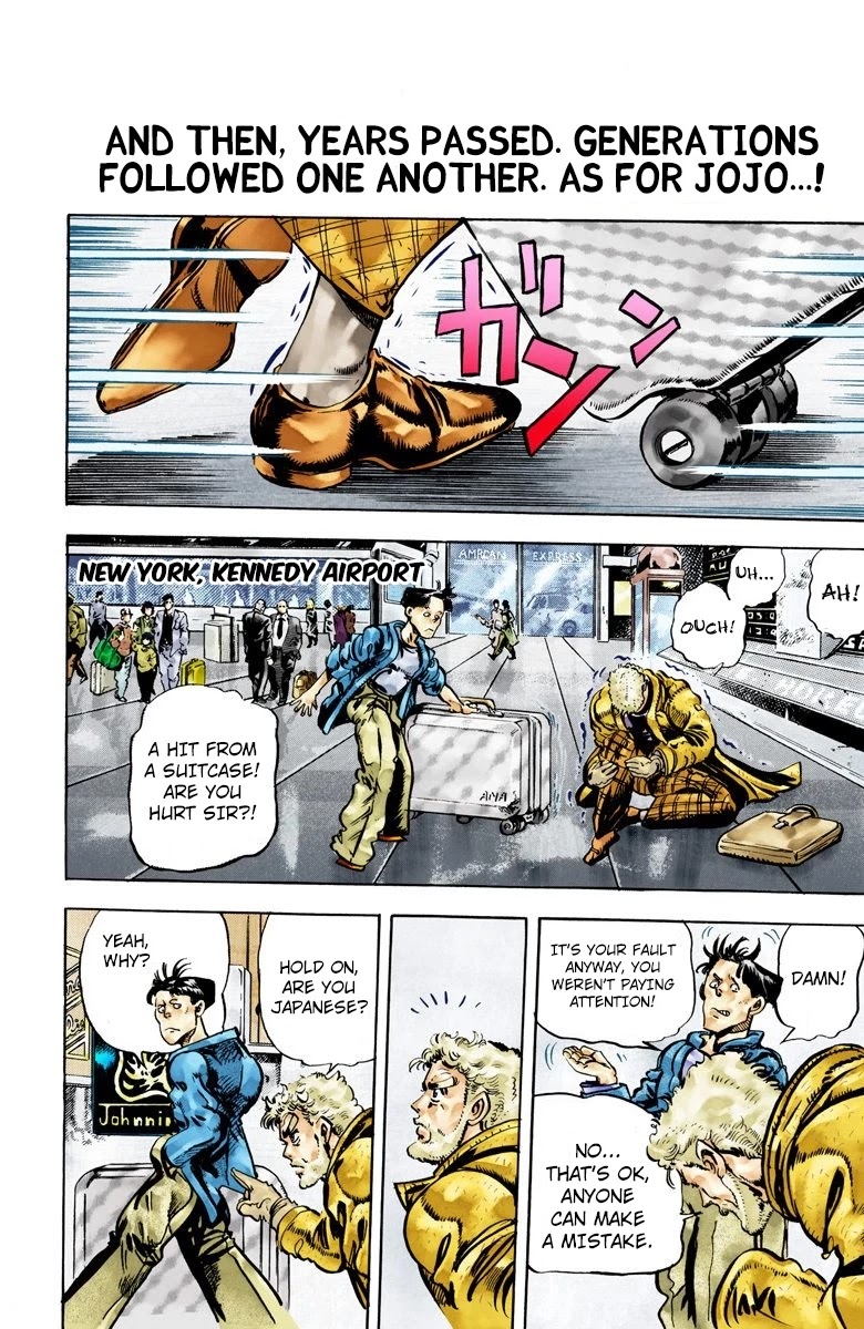 JoJo's Bizarre Adventure Part 2 - Battle Tendency (Official Colored) Chapter 69 page 17 - Chapter 69: The Comeback [END]