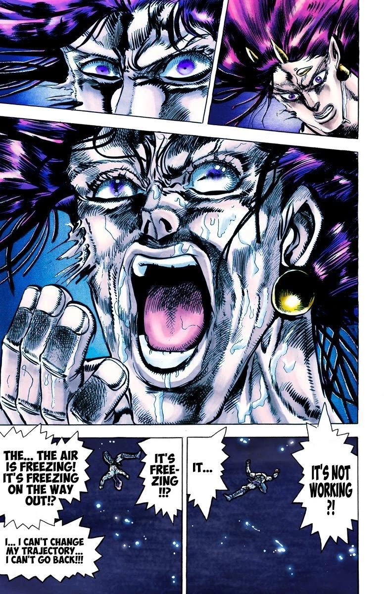 JoJo's Bizarre Adventure Part 2 - Battle Tendency (Official Colored) Chapter 69 page 3 - Chapter 69: The Comeback [END]