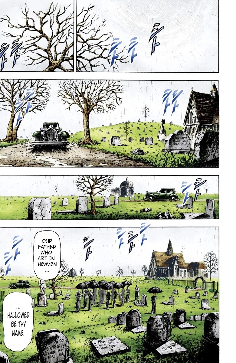 JoJo's Bizarre Adventure Part 2 - Battle Tendency (Official Colored) Chapter 69 page 5 - Chapter 69: The Comeback [END]