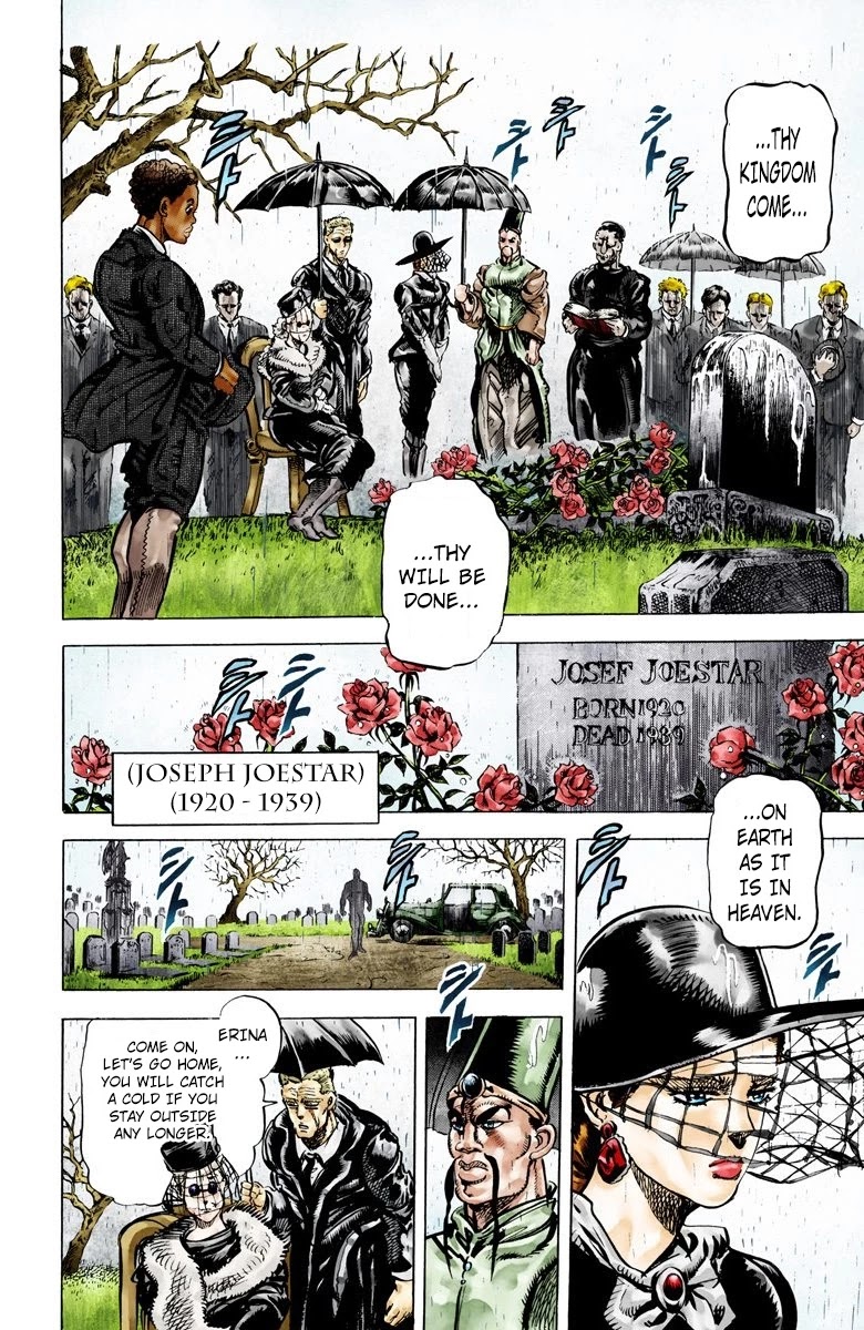 JoJo's Bizarre Adventure Part 2 - Battle Tendency (Official Colored) Chapter 69 page 6 - Chapter 69: The Comeback [END]