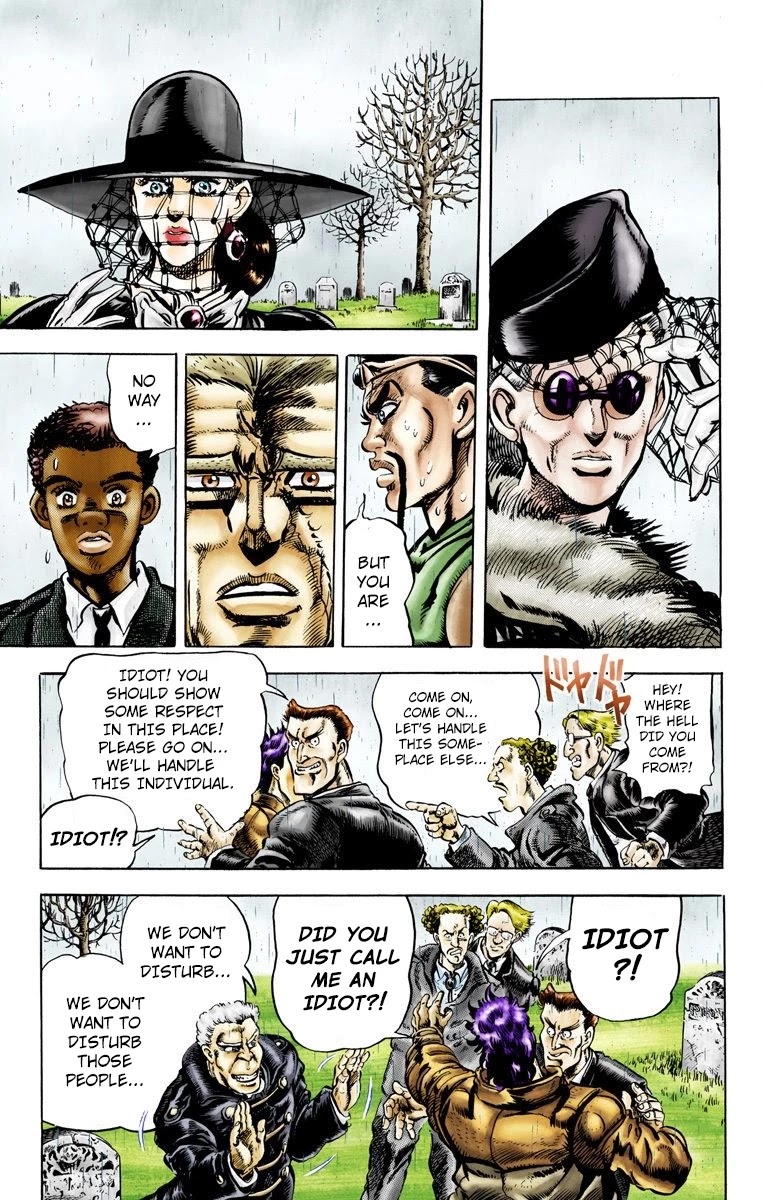 JoJo's Bizarre Adventure Part 2 - Battle Tendency (Official Colored) Chapter 69 page 9 - Chapter 69: The Comeback [END]