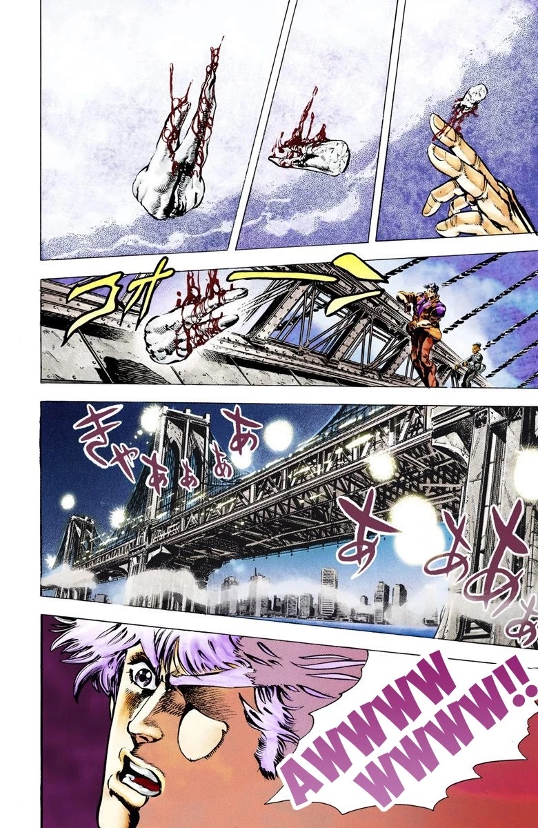 JoJo's Bizarre Adventure Part 2 - Battle Tendency (Official Colored) Chapter 7 page 9 - Chapter 7: Cold and Cruel, Straizo!