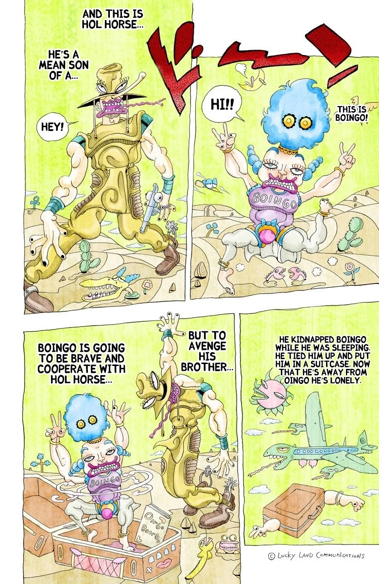 JoJo's Bizarre Adventure Part 3 - Stardust Crusaders (Official Colored) Chapter 104 page 11 - Chapter 104: Hol Horse and Boingo Part 1