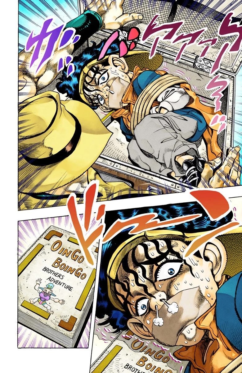 JoJo's Bizarre Adventure Part 3 - Stardust Crusaders (Official Colored) Chapter 104 page 7 - Chapter 104: Hol Horse and Boingo Part 1