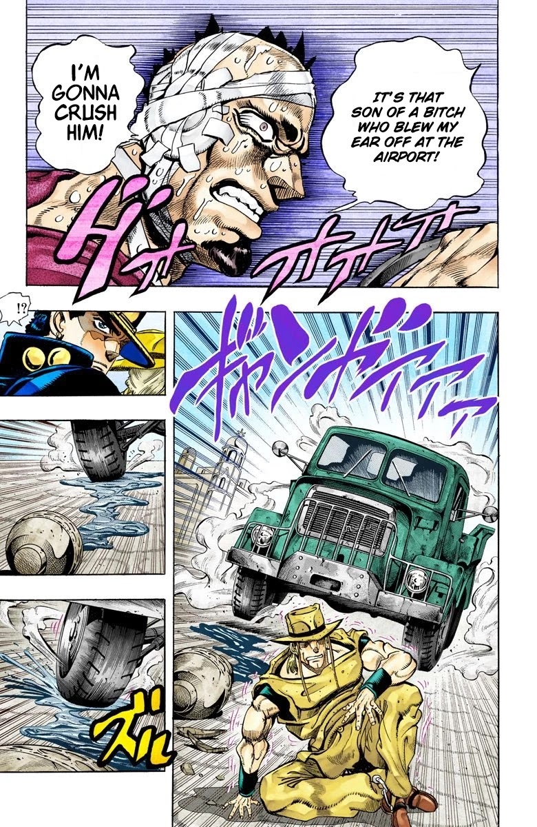 JoJo's Bizarre Adventure Part 3 - Stardust Crusaders (Official Colored) Chapter 106 page 16 - Chapter 106: Hol Horse and Boingo Part 3