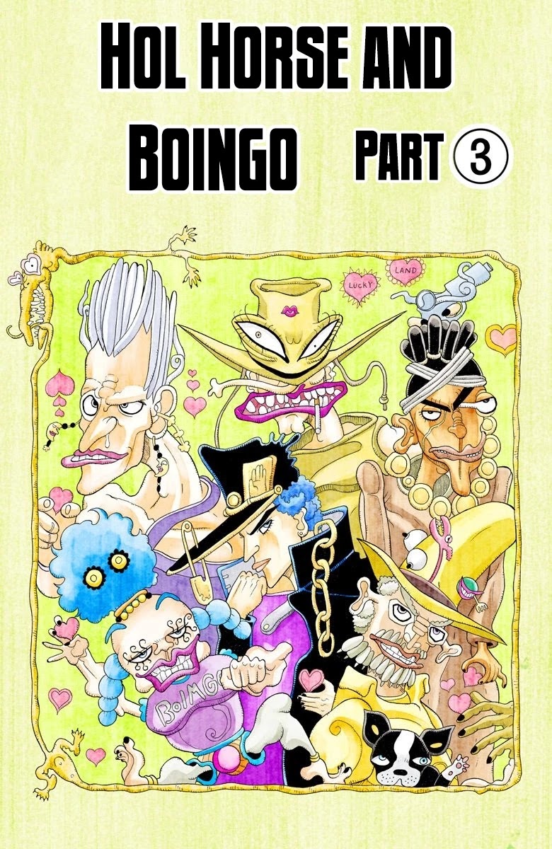 JoJo's Bizarre Adventure Part 3 - Stardust Crusaders (Official Colored) Chapter 106 page 2 - Chapter 106: Hol Horse and Boingo Part 3