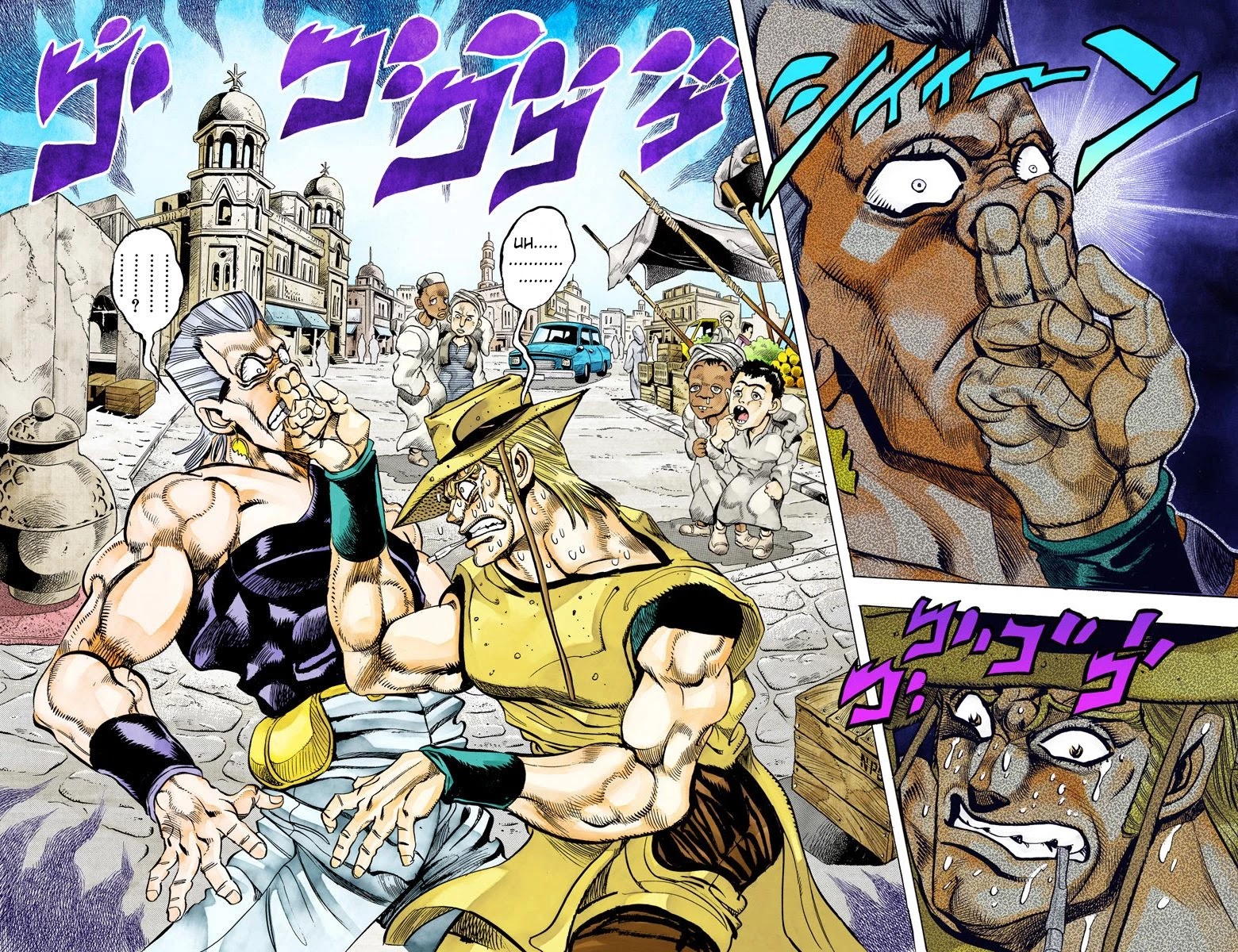 JoJo's Bizarre Adventure Part 3 - Stardust Crusaders (Official Colored) Chapter 106 page 3 - Chapter 106: Hol Horse and Boingo Part 3