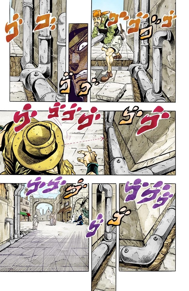 JoJo's Bizarre Adventure Part 3 - Stardust Crusaders (Official Colored) Chapter 107 page 9 - Chapter 107: Hol Horse and Boingo Part 4