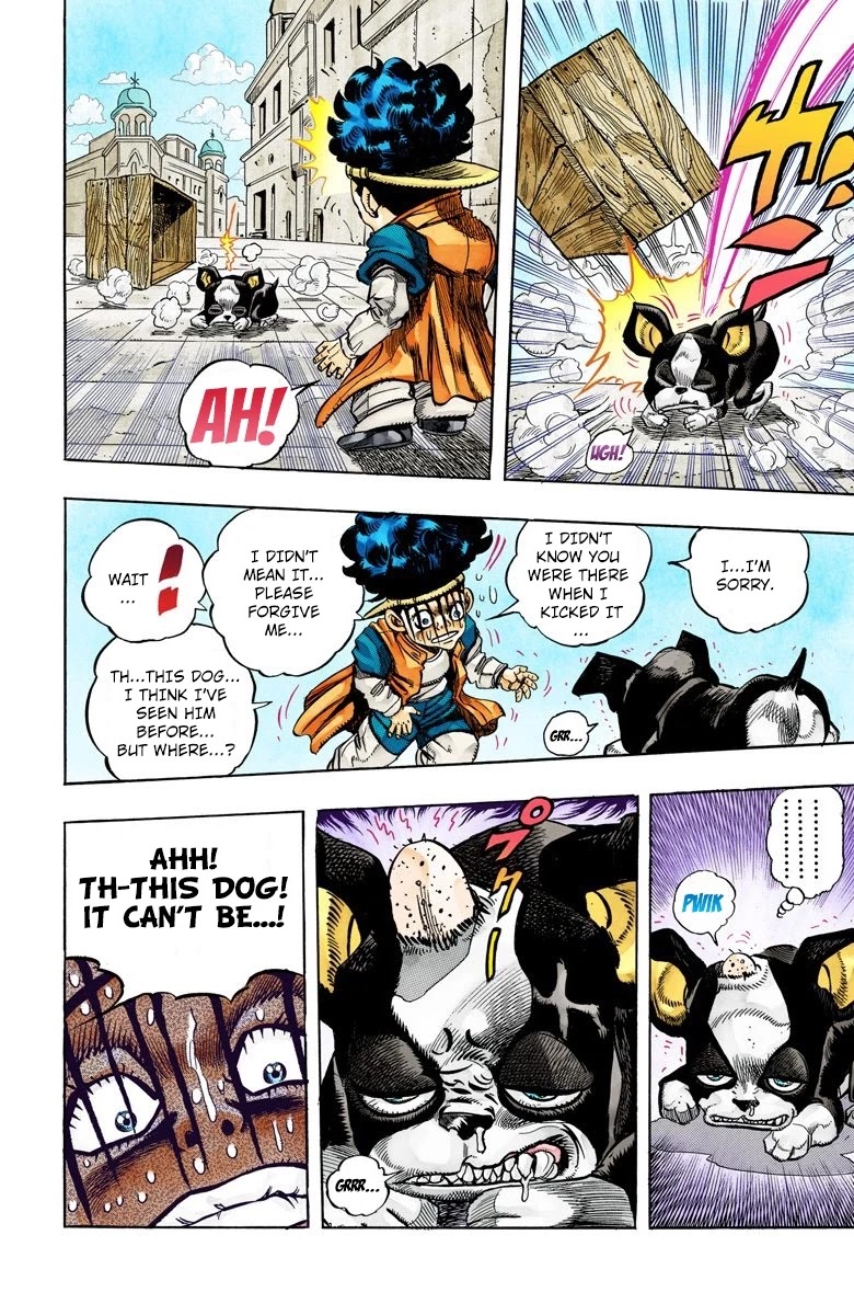 JoJo's Bizarre Adventure Part 3 - Stardust Crusaders (Official Colored) Chapter 108 page 18 - Chapter 108: Hol Horse and Boingo Part 5
