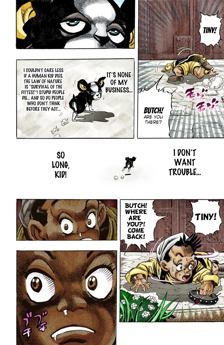 JoJo's Bizarre Adventure Part 3 - Stardust Crusaders (Official Colored) Chapter 110 page 13 - Chapter 110: The Petshop at the Gates of Hell Part 2