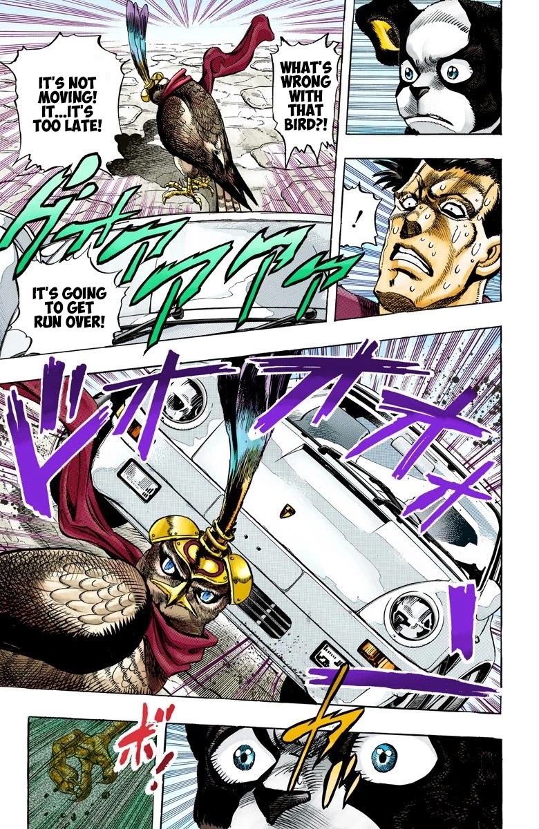 JoJo's Bizarre Adventure Part 3 - Stardust Crusaders (Official Colored) Chapter 110 page 8 - Chapter 110: The Petshop at the Gates of Hell Part 2