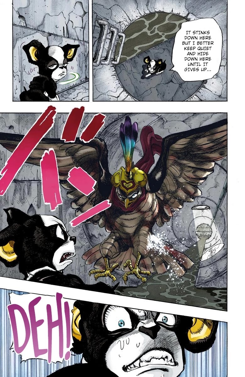 JoJo's Bizarre Adventure Part 3 - Stardust Crusaders (Official Colored) Chapter 111 page 15 - Chapter 111: The Petshop at the Gates of Hell Part 3