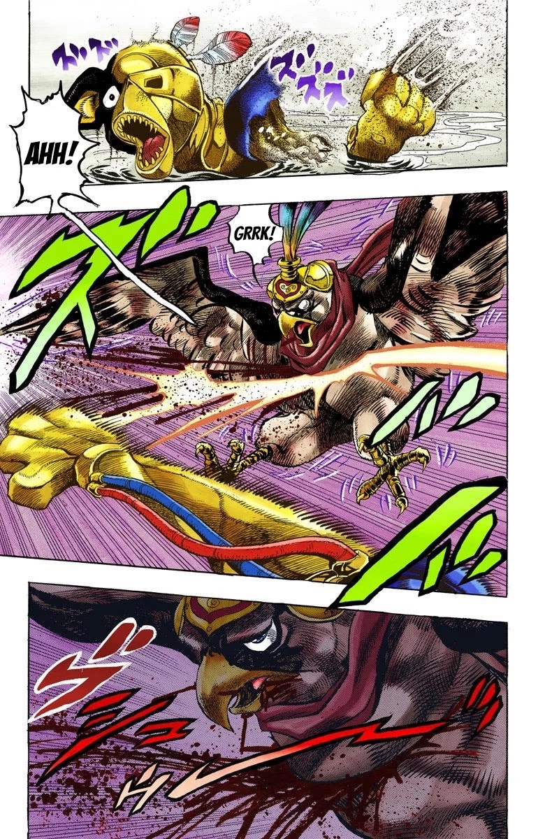 JoJo's Bizarre Adventure Part 3 - Stardust Crusaders (Official Colored) Chapter 111 page 19 - Chapter 111: The Petshop at the Gates of Hell Part 3