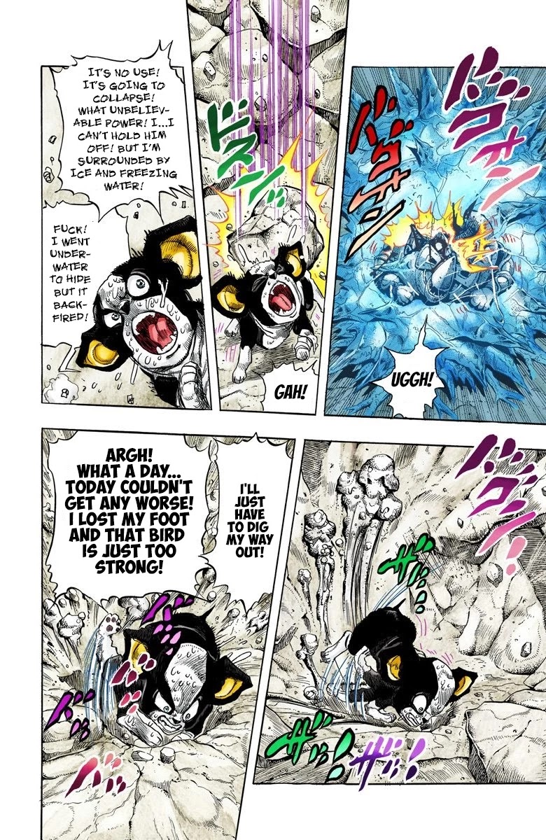 JoJo's Bizarre Adventure Part 3 - Stardust Crusaders (Official Colored) Chapter 113 page 10 - Chapter 113: The Petshop at the Gates of Hell Part 5