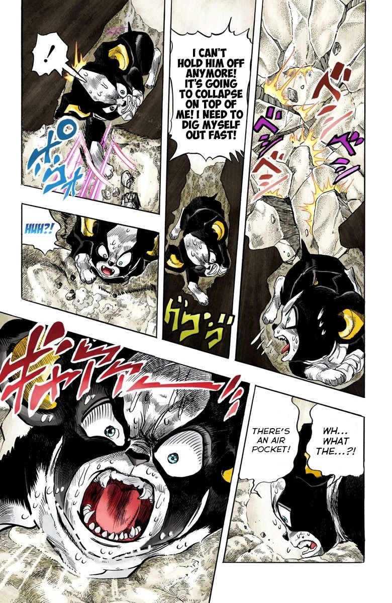 JoJo's Bizarre Adventure Part 3 - Stardust Crusaders (Official Colored) Chapter 113 page 11 - Chapter 113: The Petshop at the Gates of Hell Part 5
