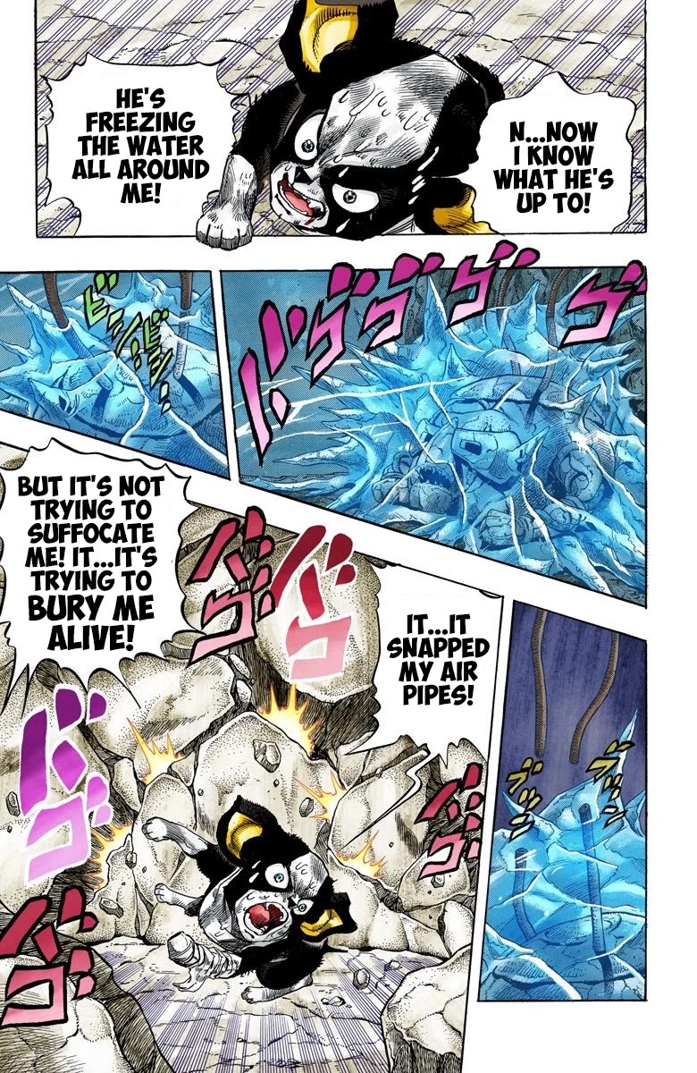 JoJo's Bizarre Adventure Part 3 - Stardust Crusaders (Official Colored) Chapter 113 page 9 - Chapter 113: The Petshop at the Gates of Hell Part 5