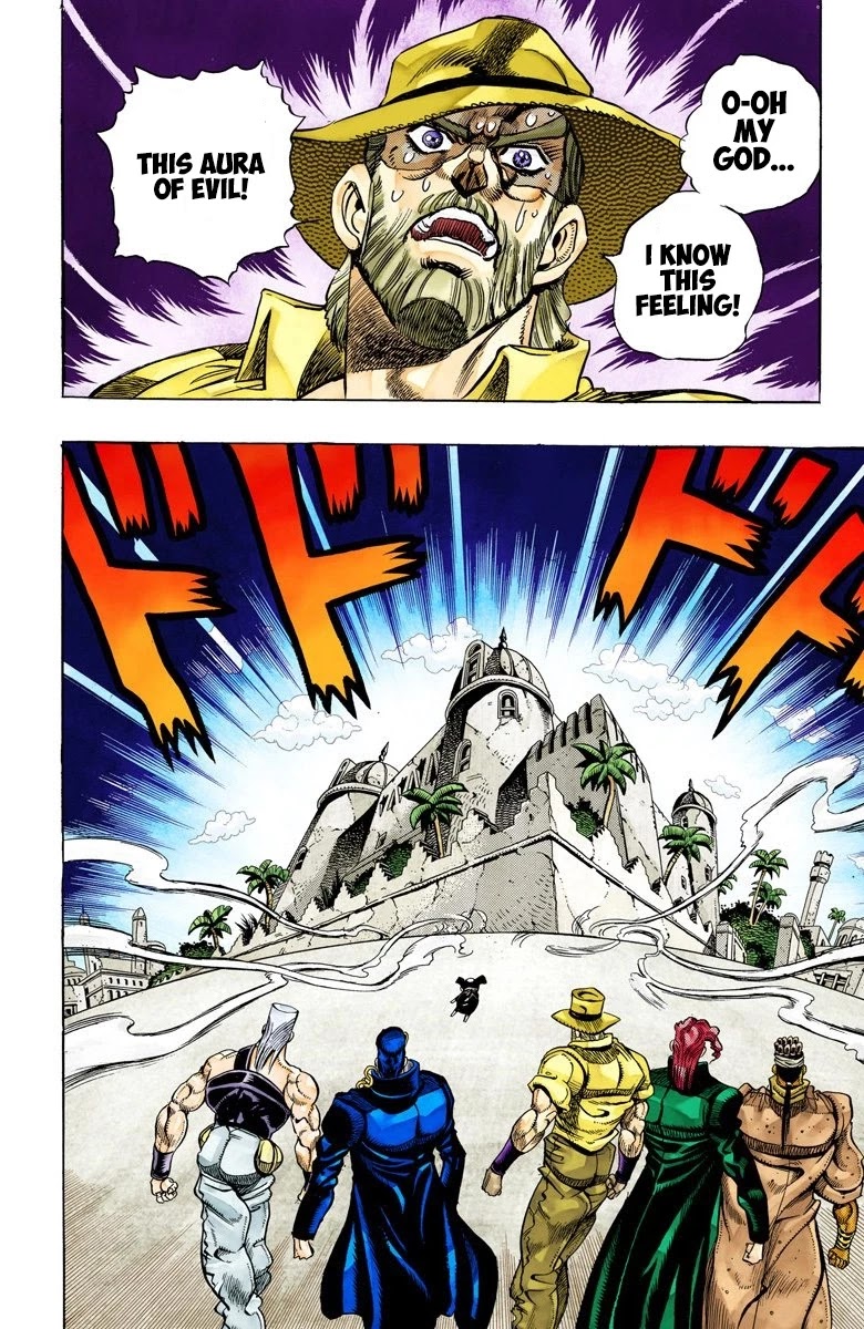 JoJo's Bizarre Adventure Part 3 - Stardust Crusaders (Official Colored) Chapter 114 page 10 - Chapter 114: D'arby the Gamer Part 1