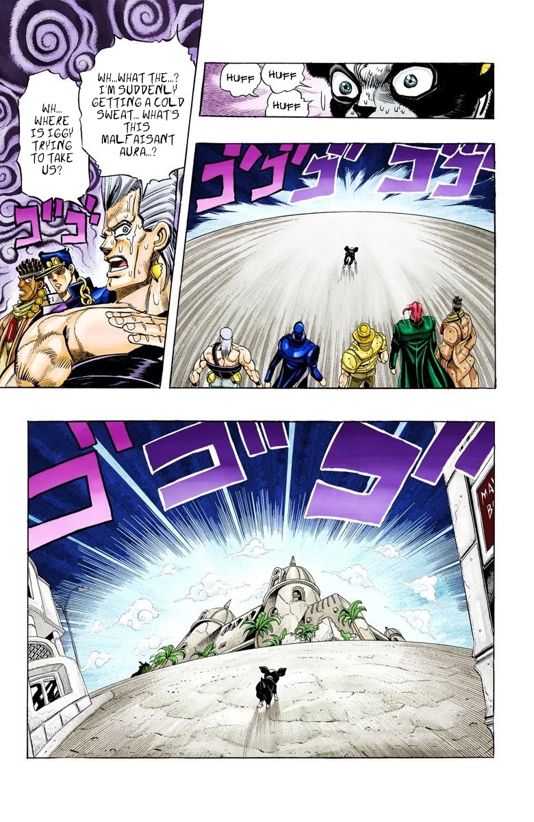 JoJo's Bizarre Adventure Part 3 - Stardust Crusaders (Official Colored) Chapter 114 page 9 - Chapter 114: D'arby the Gamer Part 1