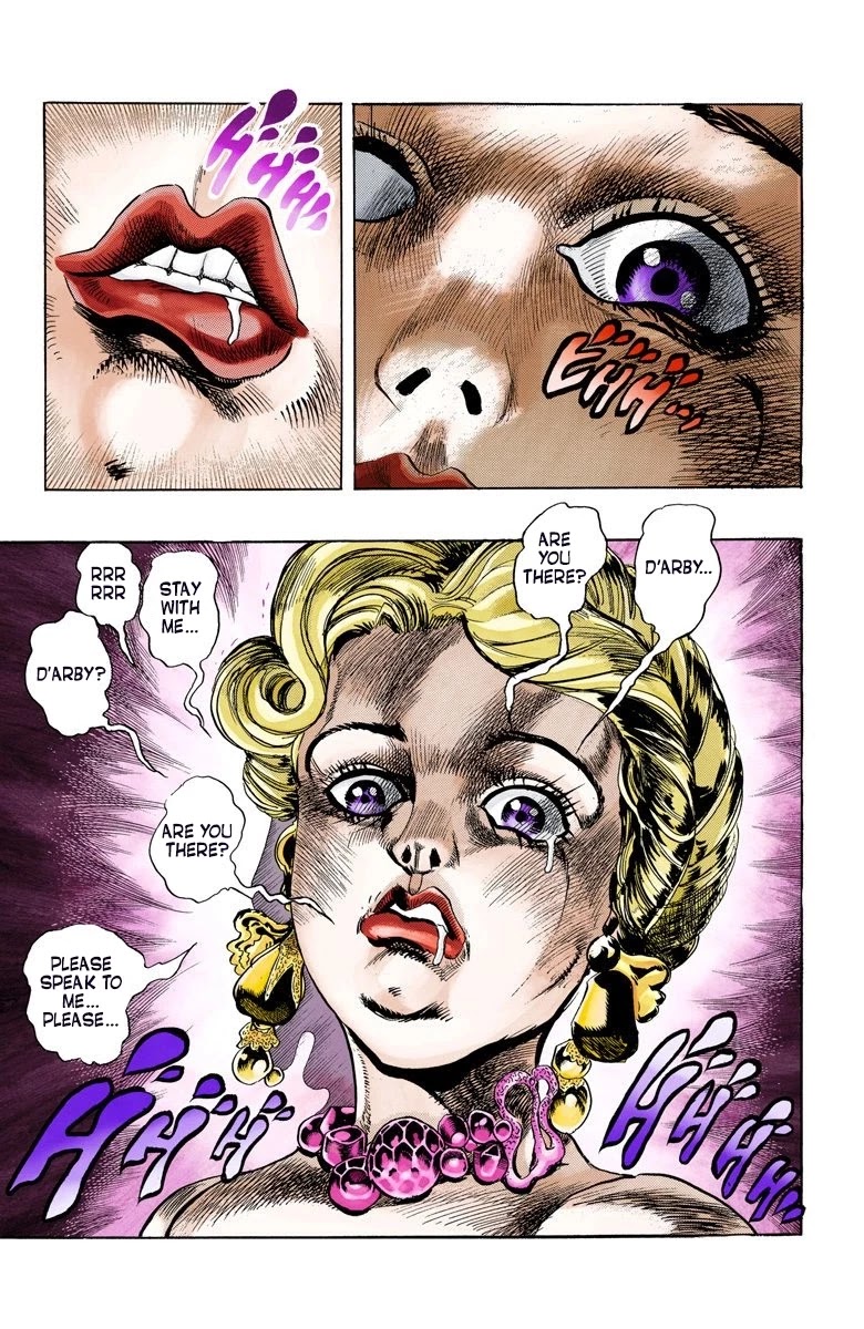 JoJo's Bizarre Adventure Part 3 - Stardust Crusaders (Official Colored) Chapter 116 page 12 - Chapter 116: D'arby the Gamer Part 3