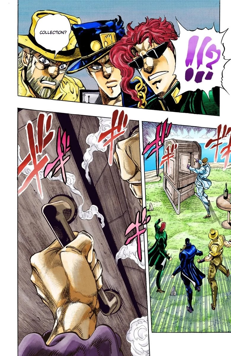 JoJo's Bizarre Adventure Part 3 - Stardust Crusaders (Official Colored) Chapter 116 page 9 - Chapter 116: D'arby the Gamer Part 3