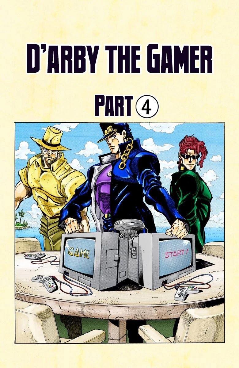 JoJo's Bizarre Adventure Part 3 - Stardust Crusaders (Official Colored) Chapter 117 page 2 - Chapter 117: D'arby the Gamer Part 4