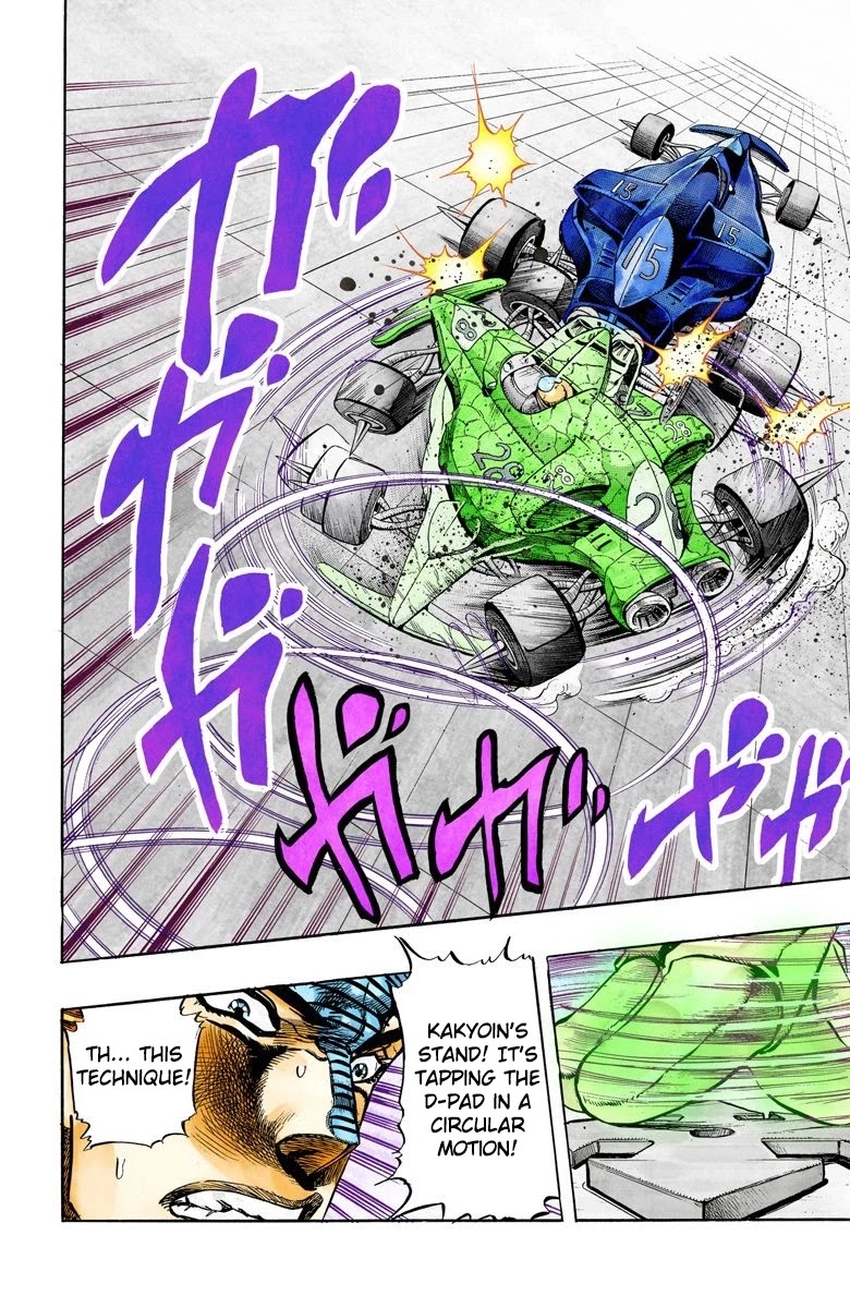 JoJo's Bizarre Adventure Part 3 - Stardust Crusaders (Official Colored) Chapter 117 page 21 - Chapter 117: D'arby the Gamer Part 4