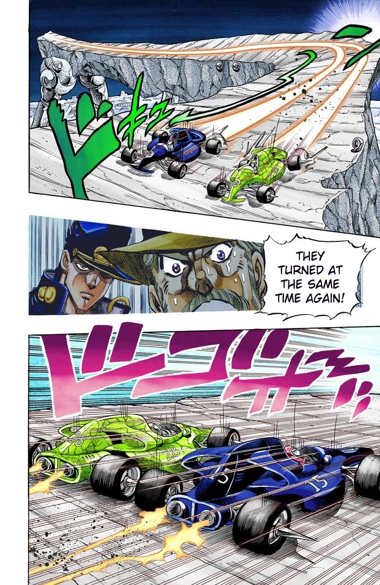 JoJo's Bizarre Adventure Part 3 - Stardust Crusaders (Official Colored) Chapter 118 page 10 - Chapter 118: D'arby the Gamer Part 5