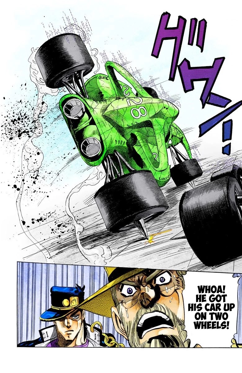 JoJo's Bizarre Adventure Part 3 - Stardust Crusaders (Official Colored) Chapter 118 page 18 - Chapter 118: D'arby the Gamer Part 5