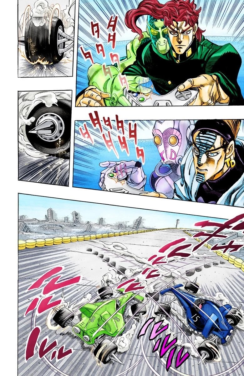 JoJo's Bizarre Adventure Part 3 - Stardust Crusaders (Official Colored) Chapter 118 page 2 - Chapter 118: D'arby the Gamer Part 5