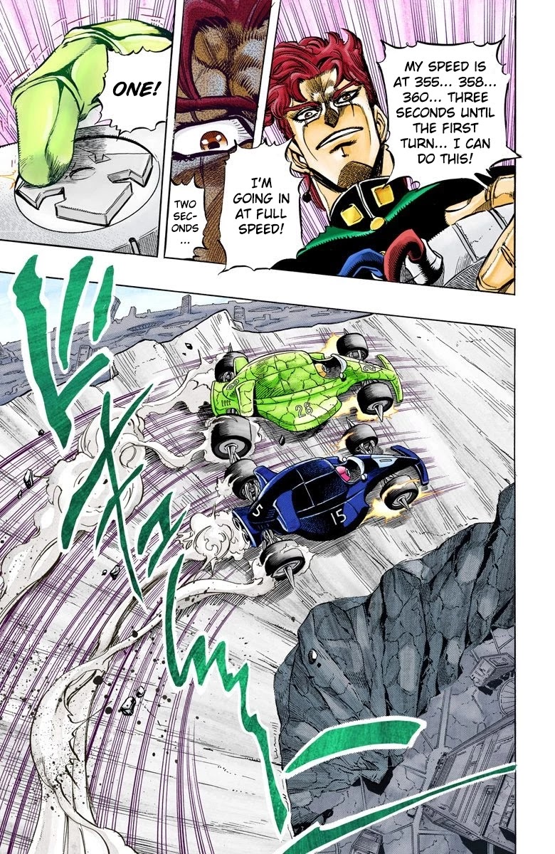 JoJo's Bizarre Adventure Part 3 - Stardust Crusaders (Official Colored) Chapter 118 page 5 - Chapter 118: D'arby the Gamer Part 5