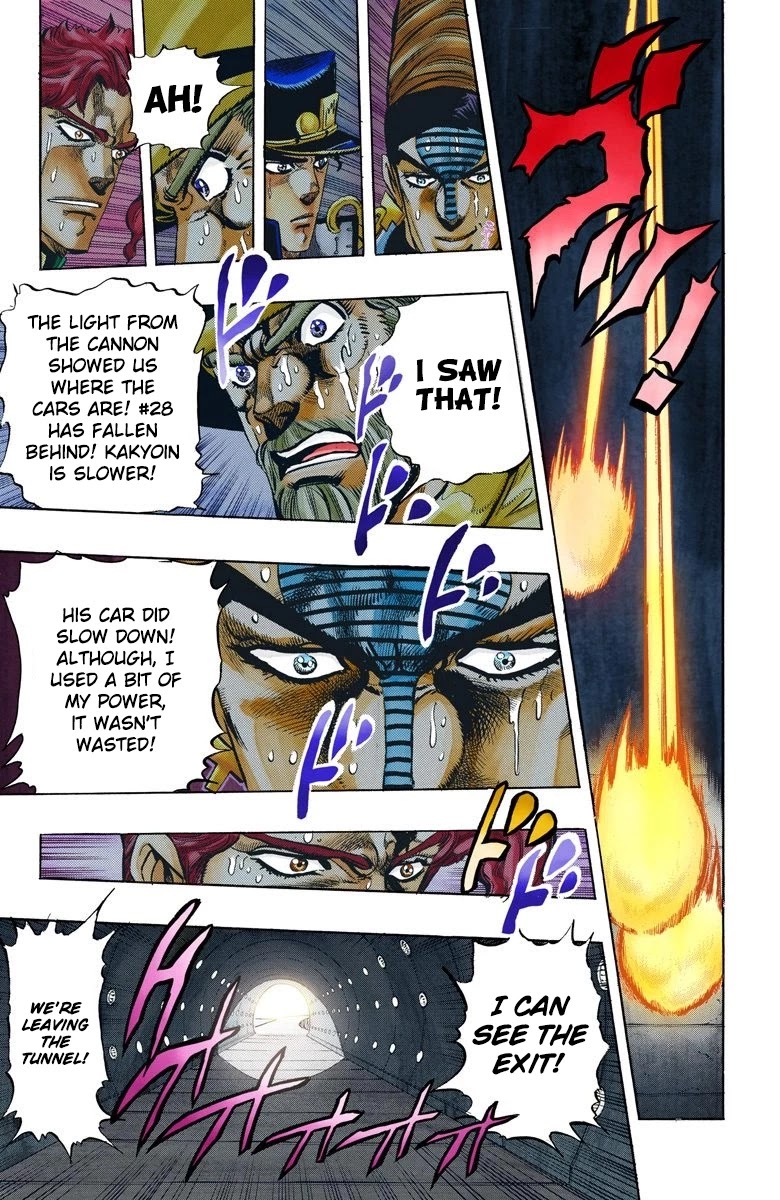 JoJo's Bizarre Adventure Part 3 - Stardust Crusaders (Official Colored) Chapter 119 page 10 - Chapter 119: D'arby the Gamer Part 6