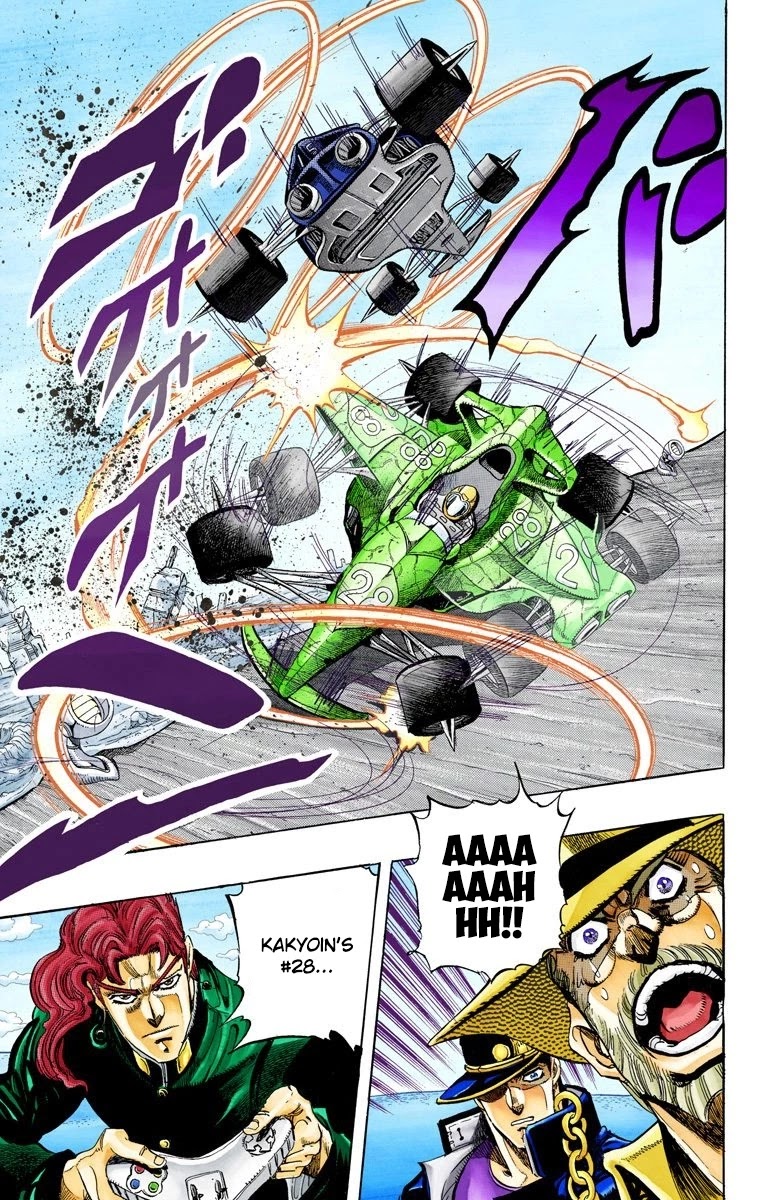 JoJo's Bizarre Adventure Part 3 - Stardust Crusaders (Official Colored) Chapter 119 page 13 - Chapter 119: D'arby the Gamer Part 6