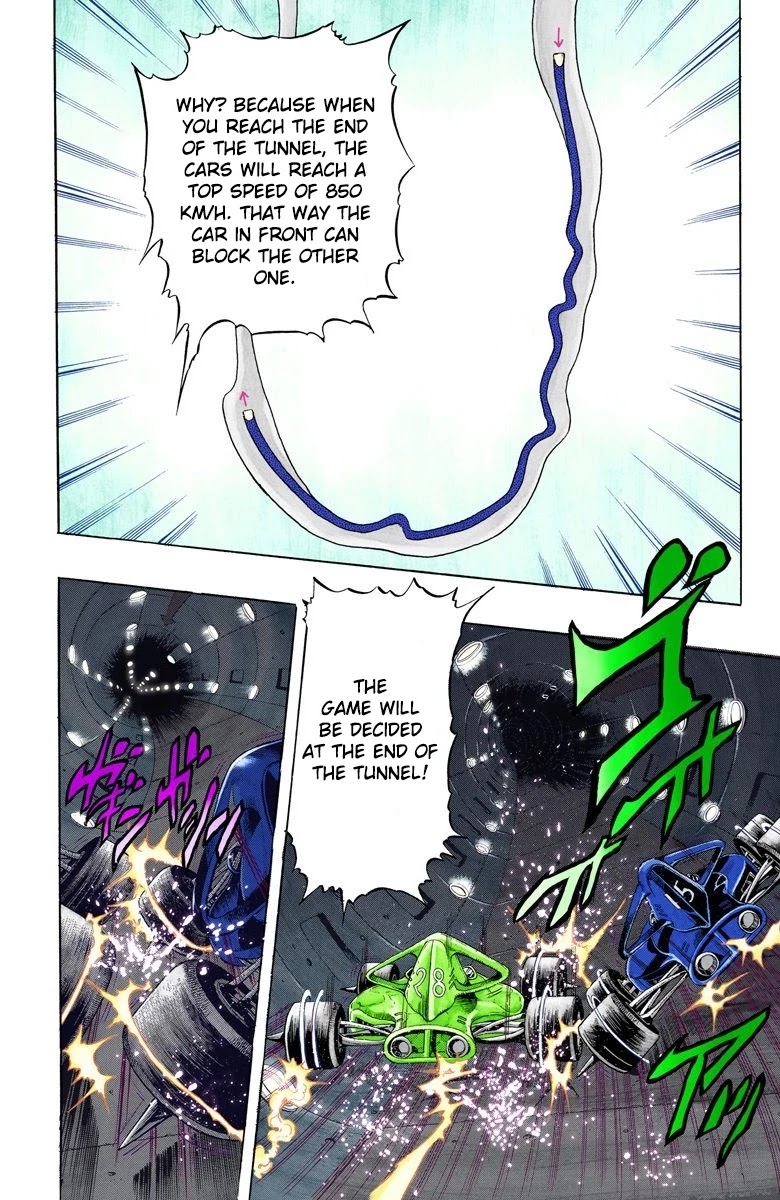 JoJo's Bizarre Adventure Part 3 - Stardust Crusaders (Official Colored) Chapter 119 page 5 - Chapter 119: D'arby the Gamer Part 6