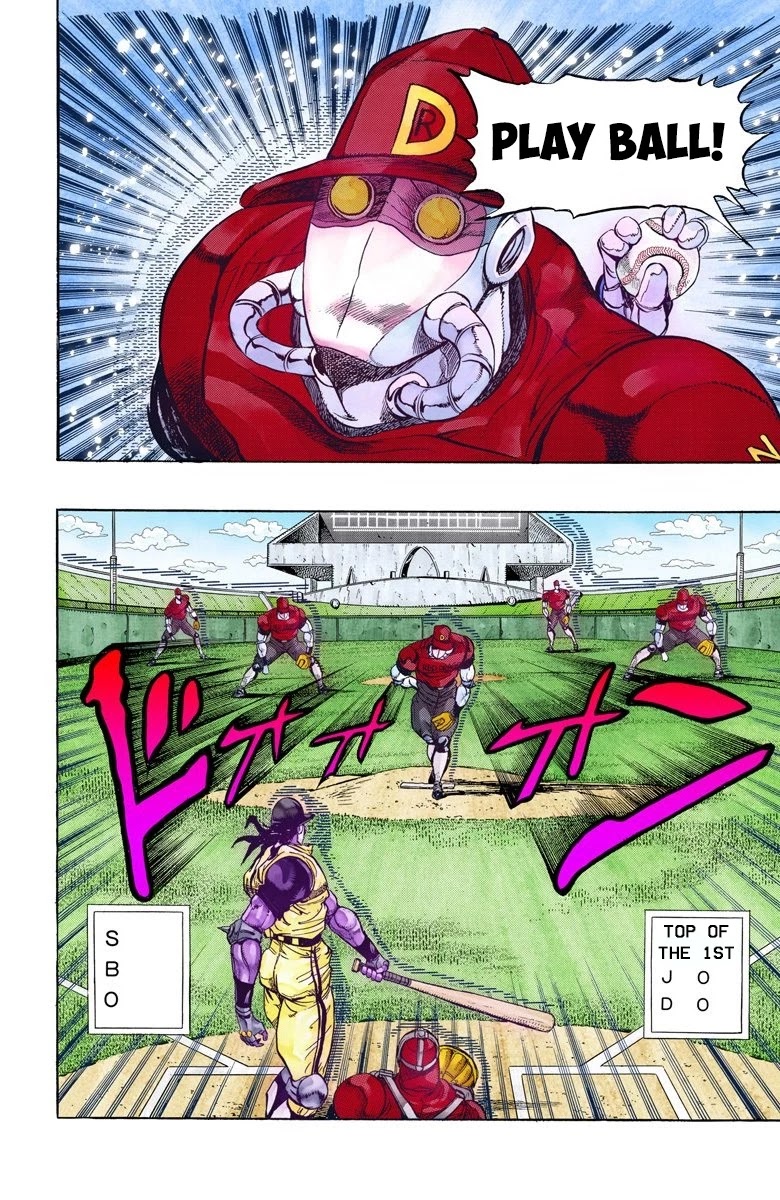 JoJo's Bizarre Adventure Part 3 - Stardust Crusaders (Official Colored) Chapter 120 page 15 - Chapter 120: D'arby the Gamer Part 7