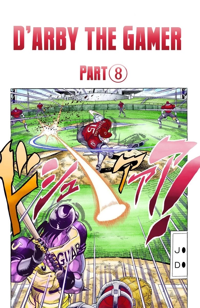 JoJo's Bizarre Adventure Part 3 - Stardust Crusaders (Official Colored) Chapter 121 page 2 - Chapter 121: D'arby the Gamer Part 8