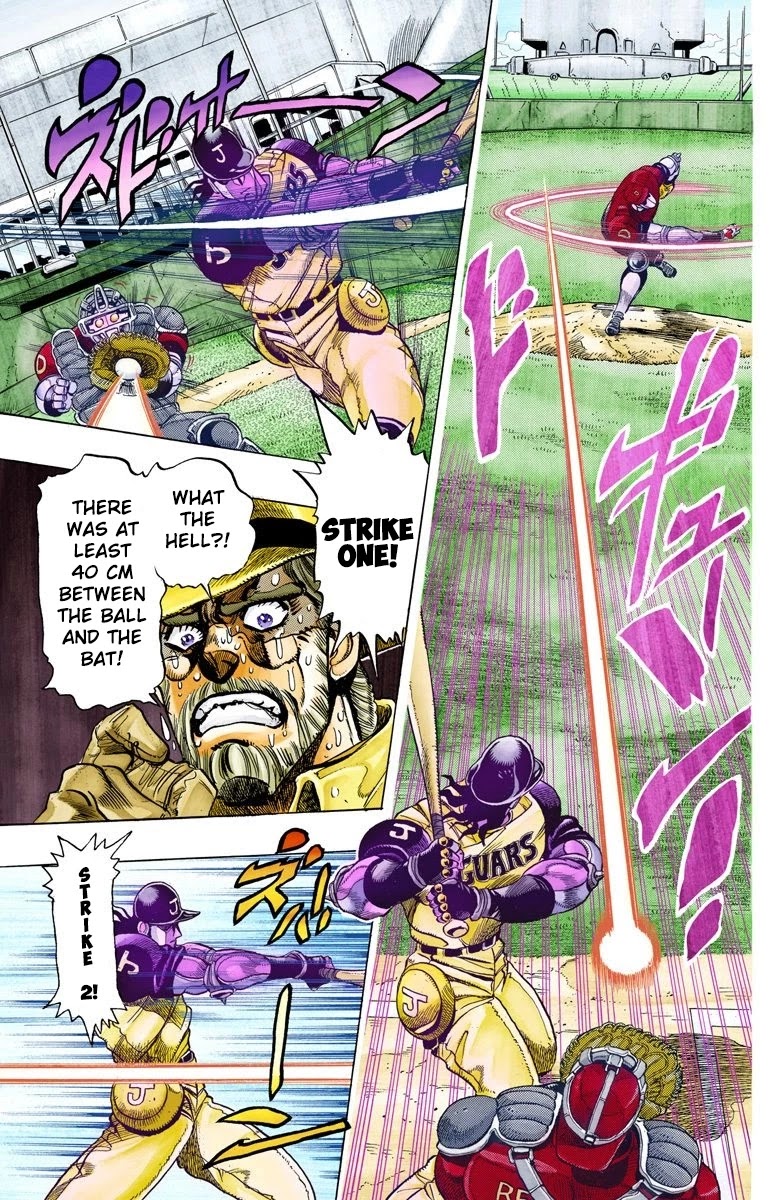 JoJo's Bizarre Adventure Part 3 - Stardust Crusaders (Official Colored) Chapter 121 page 8 - Chapter 121: D'arby the Gamer Part 8