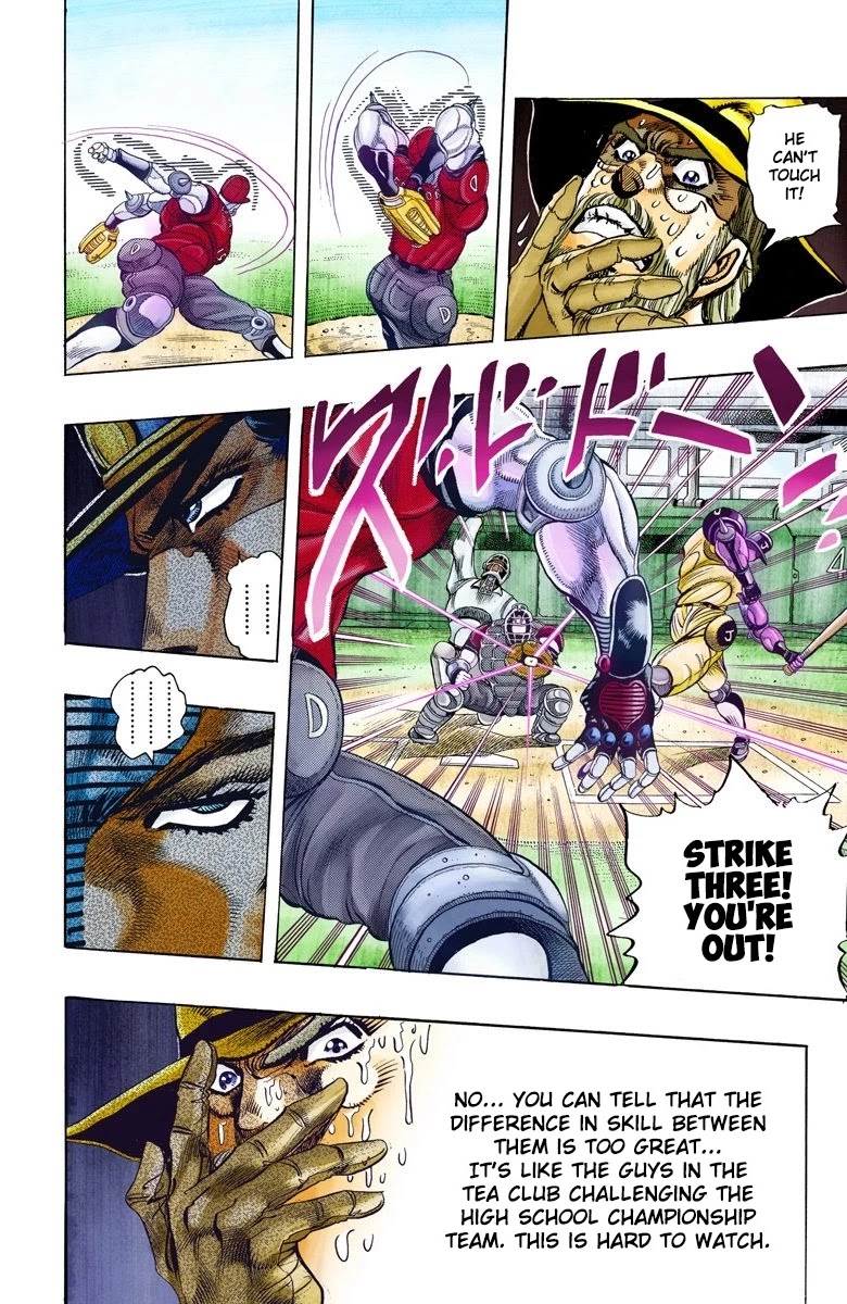 JoJo's Bizarre Adventure Part 3 - Stardust Crusaders (Official Colored) Chapter 121 page 9 - Chapter 121: D'arby the Gamer Part 8