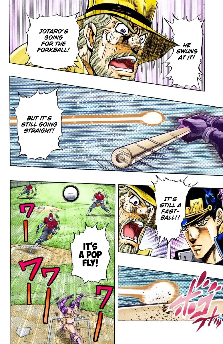 JoJo's Bizarre Adventure Part 3 - Stardust Crusaders (Official Colored) Chapter 122 page 13 - Chapter 122: D'arby the Gamer Part 9